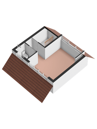 Floorplan - Willy Martensstraat 29, 3314 XV Dordrecht